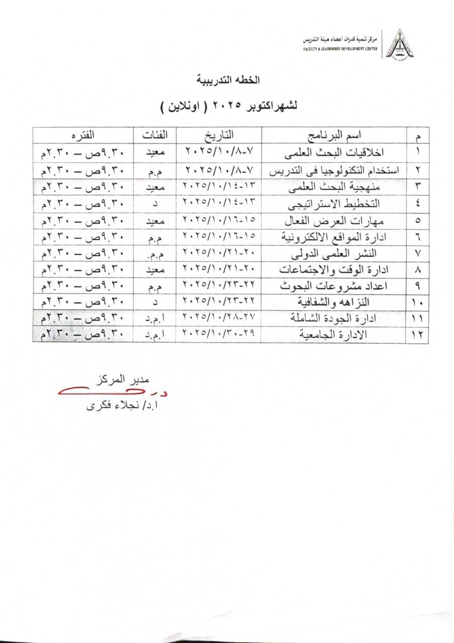 {"ar":"الخطة التدريبية لشهر اكتوبر 2025 ( أونلاين )"}